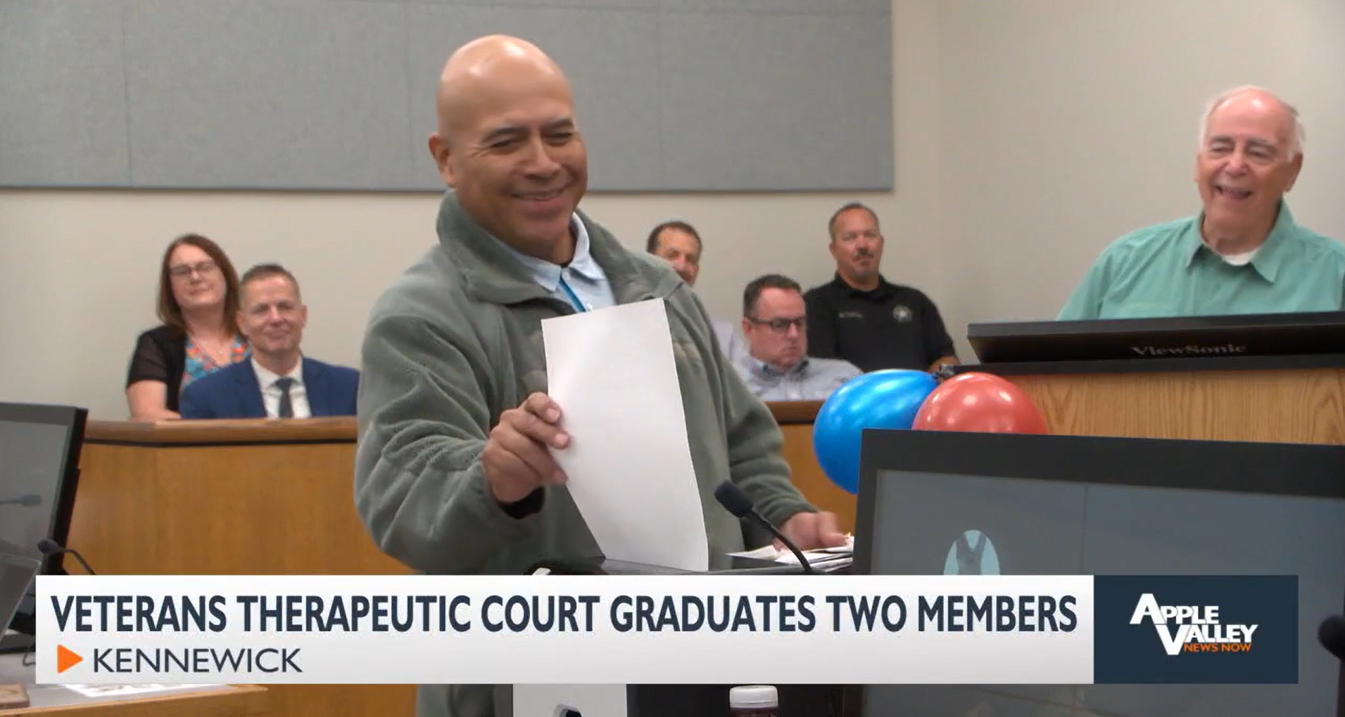 Veterans Therapeutic Court graduates clean criminal records in Kennewick