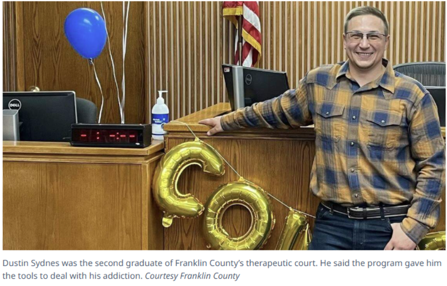 Franklin County Drug Court Graduate Says Program Changed His Life